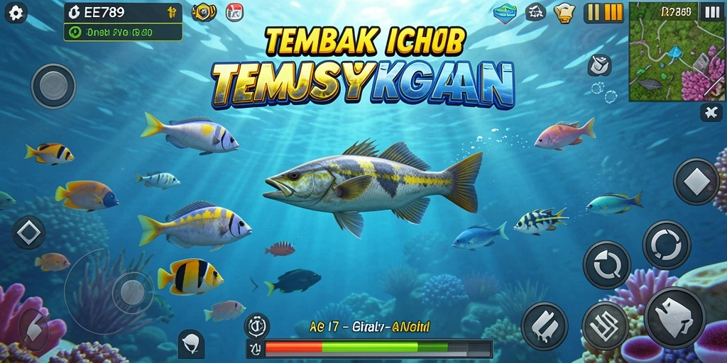 Gameplay seru saat menembak ikan di EE789.