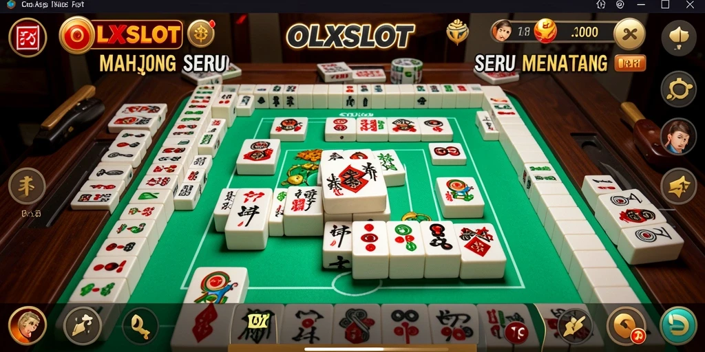Tampilan menarik dalam gameplay Mahjong OLXSLOT yang memukau.