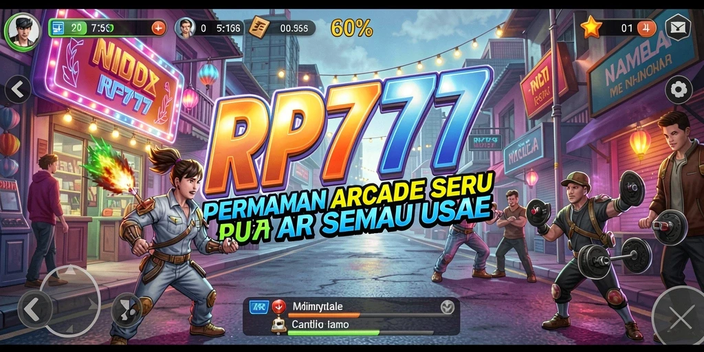 Tampilan seru dari gameplay RP777 yang menarik dan interaktif.