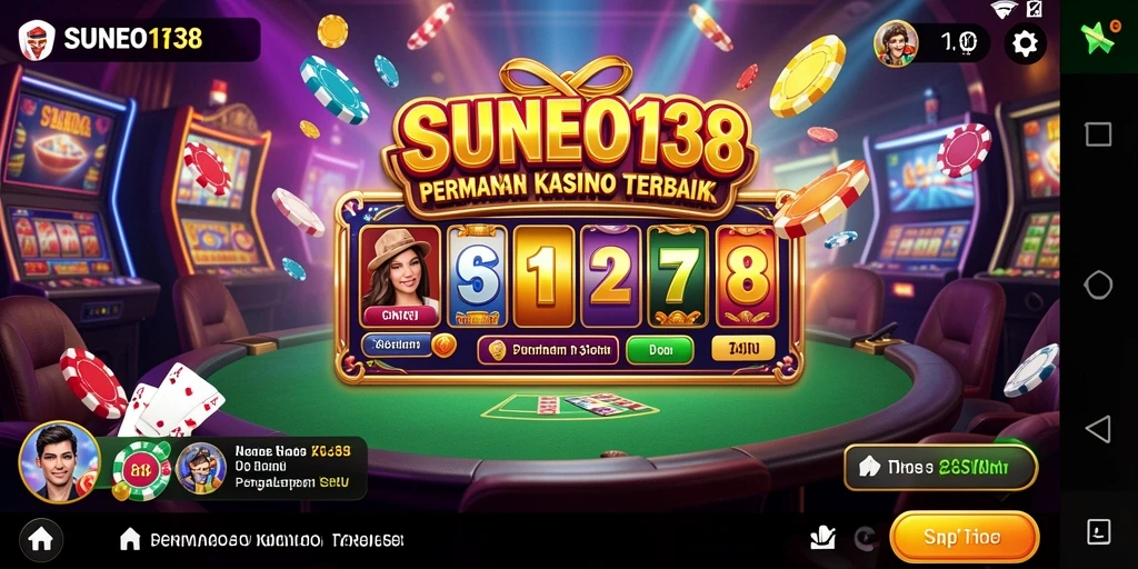 Tangkapan layar utama SUNEO138 menampilkan gameplay kasino yang menarik dan seru.